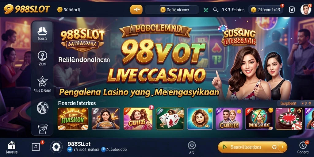 Tampilan gameplay menarik di 988SLOT Live Casino.