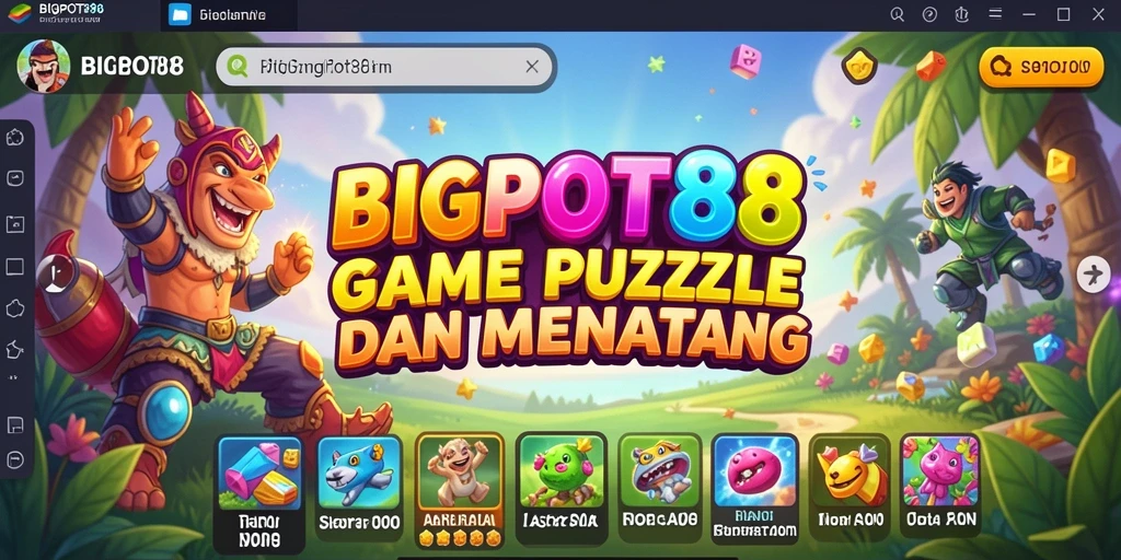 Tampilan gameplay menantang di BIGPOT88 dengan visual yang menarik.
