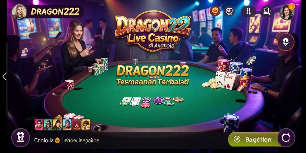 Tampilan gameplay Live Casino DRAGON222 yang mengasyikkan.
