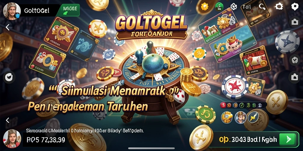 Tampilan menarik dari gameplay GOLTOGEL yang penuh simulasi taruhan.