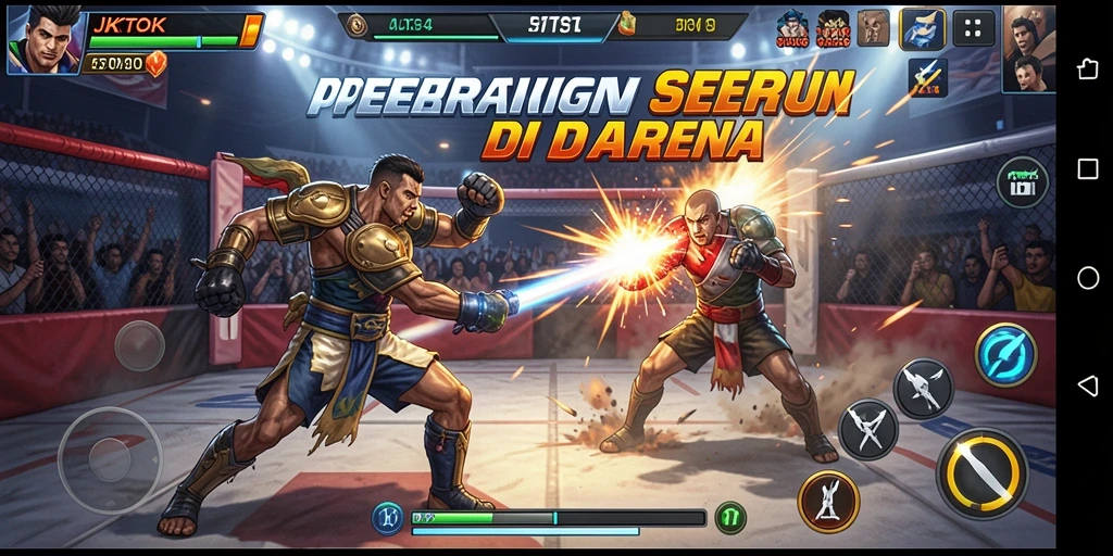 Tangkapan layar dari gameplay JKTOK yang seru dan penuh aksi.
