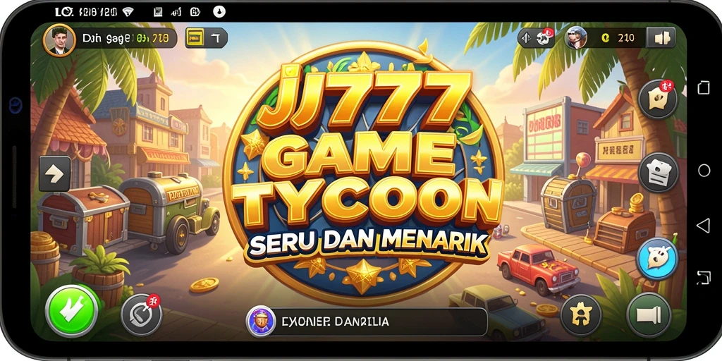 Screenshot JT777 menampilkan gameplay Tycoon yang menarik dan menyenangkan.