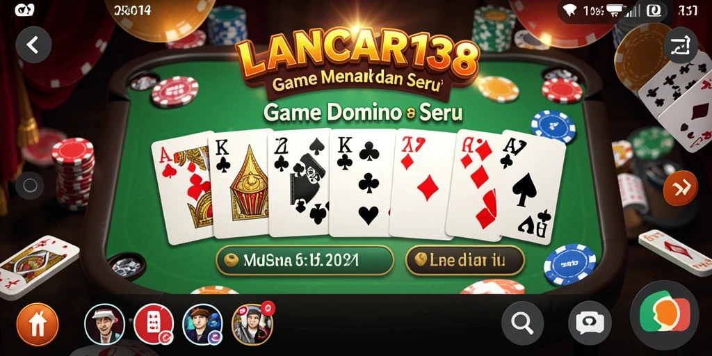 Gameplay seru Domino di LANCAR138 dengan grafis yang menawan.