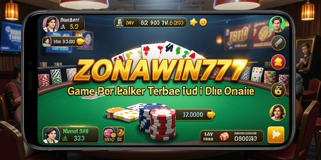 Tampilan menarik dari gameplay ZONAWIN777 yang mendebarkan.
