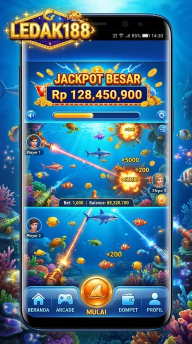 Tampilan utama aplikasi ledak188 yang sederhana dan informatif.